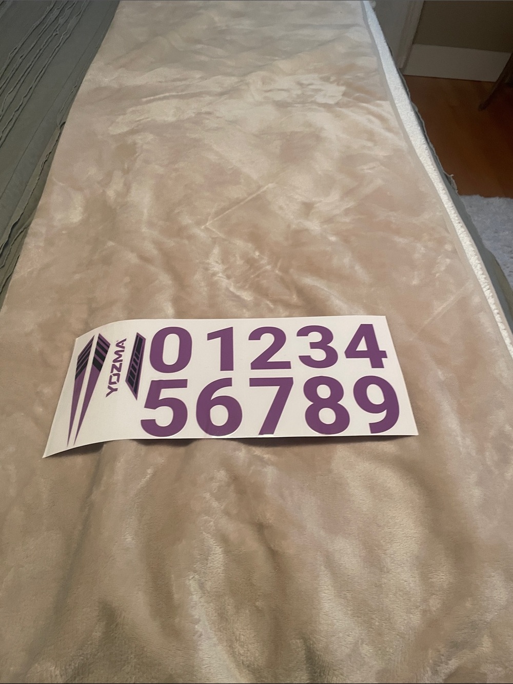 YOZMA purple sticker kit
